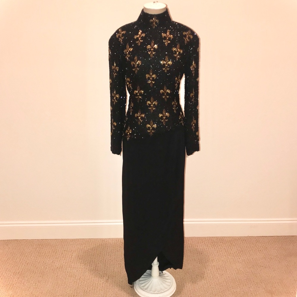 Vintage Bob Mackie Boutique Evening Gown